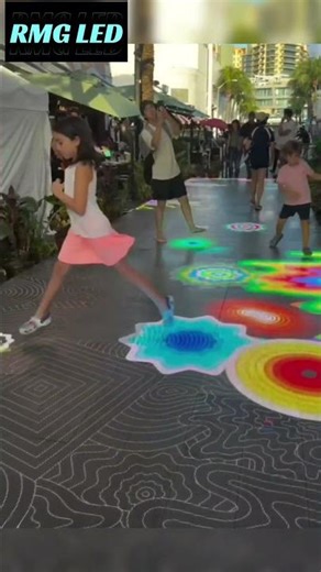 Interactive LED Floor Transforms the Street