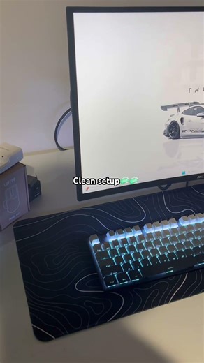 Clean gaming setup🧼🧼🧼