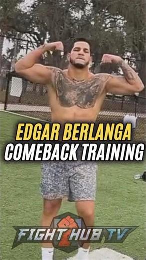 Edgar Berlanga NEW TRAINING for comeback after KO Loss vs Sheeraz!