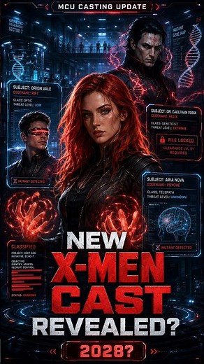Inside Jean Grey, Cyclops & Mister Sinister - MCU X-Men Cast Revealed!