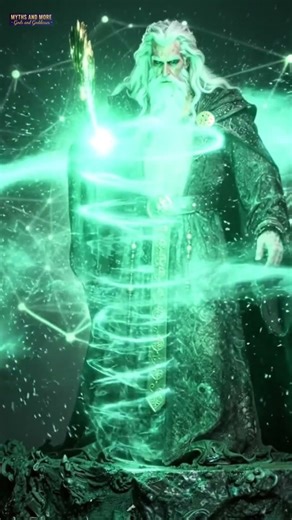 Legendary Wizard & Sacred Geometry Magic (3D Animation)