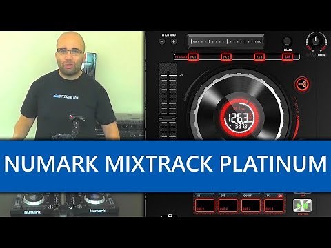 Numark Mixtrack Platinum Controlador Para Serato DJ Video Revisión