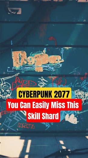 You Can Easily Miss This Skill Shard - Cyberpunk 2077 #shorts #cyberpunk