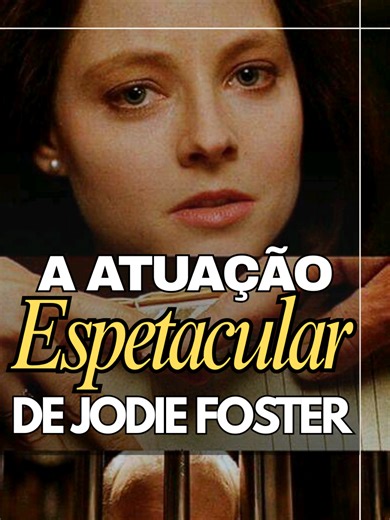 A atuação espetacular de Jodie Foster em O Silêncio dos Inocentes (1991), de Jonathan Demme. #filme #suspense #jodiefoster #anthonyhopkins #hanniballecter