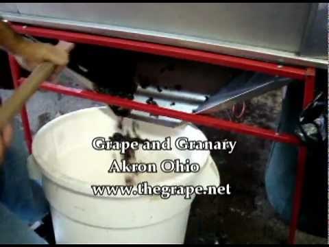 Crusher Destemmer for Home Winemaking