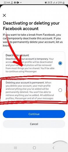 How To Permanently Delete Facebook Account 2026 #Shorts