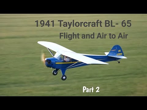 Flying a 1941 BL-65 Taylorcraft