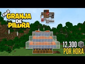 Generador de Piedra/Cobblestone Minecraft 1.19 Java – 123,000 Bloques Por Hora!