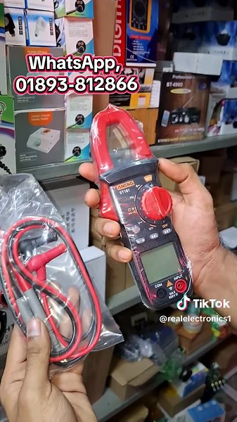 digital clamp metre #realelectronics #trending #fyp #amplifier #foryou #tech #electronics