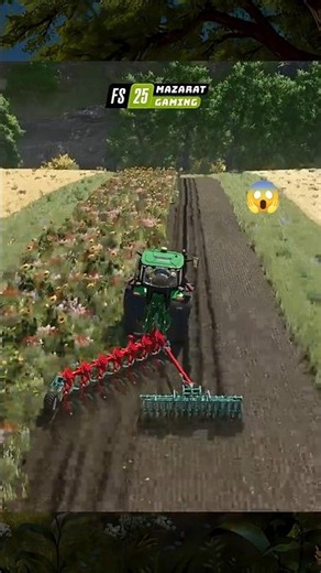 🚜 John Deere Plowing & Field Leveling in One Pass! | Farming Simulator 25