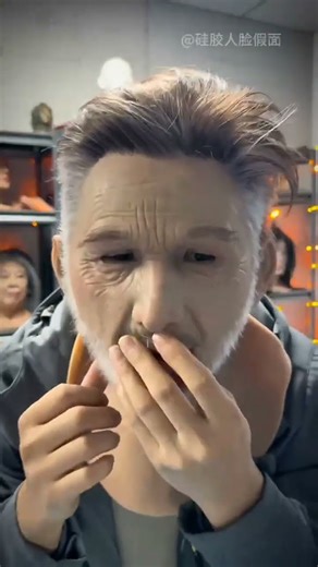 Silicone face customization. #Silicone head cover custom mask