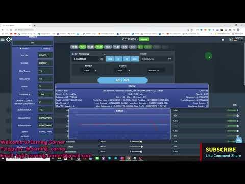 Bitsler Dice Script || 2 Different Modes to Play || Ninja Script #bitsler #dice #crypto #litecoin