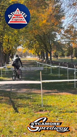 Huge thanks to Chicago Cycling for bringing your event to the track! Just goes to show you don’t need a big motor to take the W in Victory Lane 😂 #cycling #dirttrackracing #pedalpower | Sycamore Speedway