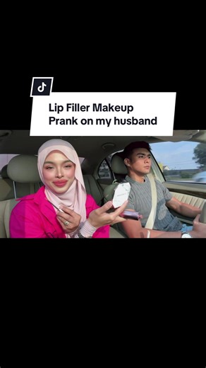 Prank Lip Filler Makeup on My Husband