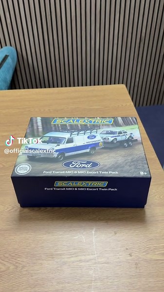 Scalextric Ford Motorsport Transit & Escort Mk1 Twin Pack First Look