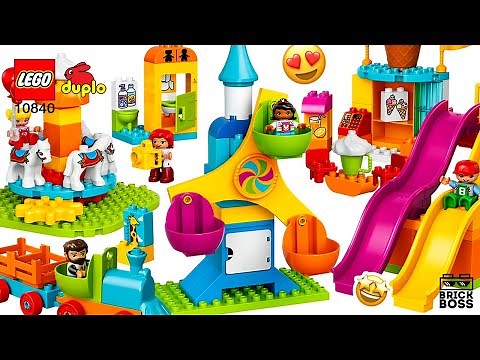 LEGO DUPLO Town Big Fair 10840 REVIEW & PLAY // BUILDING VIDEO INSTRUCTIONS & TOYS FOR KIDS