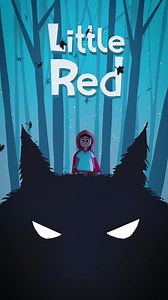 Little Red - Immersive movie poster painted and animated in VR using Quill. #viewinvr https://www.oculus.com/experiences/media/363623649751590/ | Goro Fujita Art