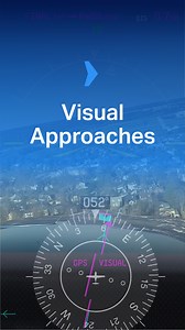 Visual approaches, explained. #aviation #pilot #avgeek #FlightTraining #PilotTips #LearnToFly #IFRTraining #VisualApproach | Boldmethod