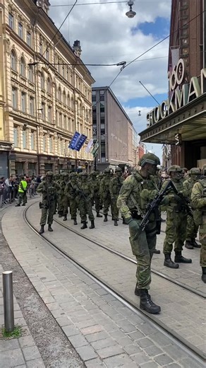 Unstoppable Finnish Army Activities in Helsinki