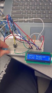 Temperature and humidity readings #arduino