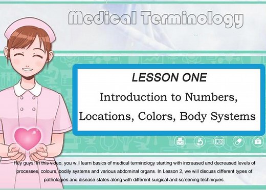 【医学英语】Medical Terminology - The Basics - Lesson 1