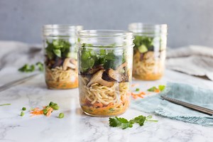 Shiitake Mushroom Ramen To-Go | Mushroom Recipes
