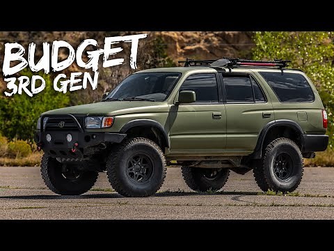 BUDGET 3rd Gen 4Runner Build - OD Green Plastidipped Adventure / Overland Rig Walk Around