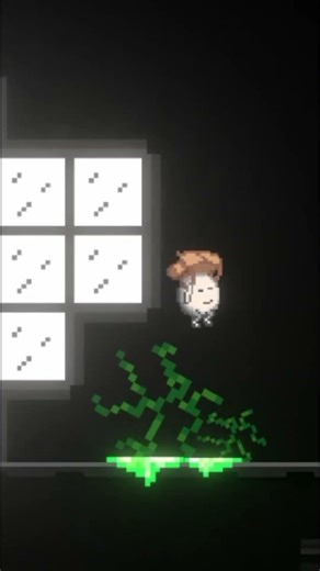 It was "Ground Pound", but it's "Backpack Sliding" now. #game #unity2d #pixelanimation #unity
