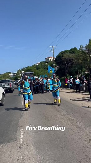 Some fire on the road #viral #fyp #saintlucia