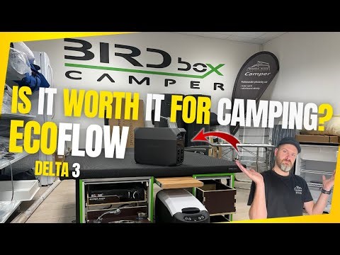 EcoFlow DELTA 3 camping BOX review | Easy to store and use!! | 🕋🔥