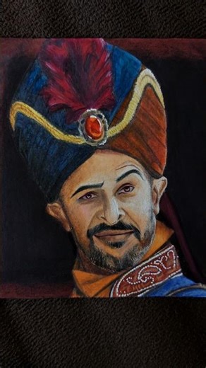Drawing JAFAR from DESCENDANTS 🧞‍♂️🕌🐍 Wait for the final result 👀⚠️ Who should I draw next?