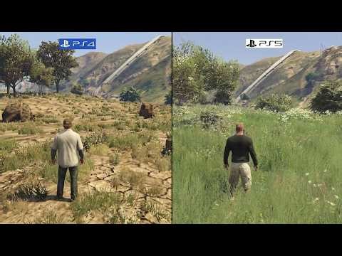 PS4 vs PS5 | Graphics Comparison | Grand Theft Auto V
