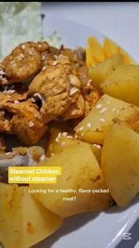 Steamed Chicken without steamer #food #cooking #chickenrecipe #chicken #ramadan #iftarrecipe