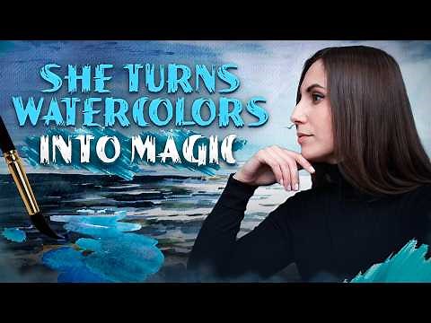 Discover the Watercolor Queen Anastasia Kustova | Painting Stunning Cityscapes with Ease