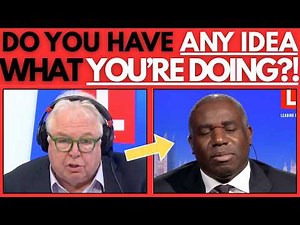 David Lammy LAUGHS At British Public In HUMILIATING Interview WIth Nick Ferrari!