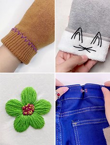 Super Easy Sewing Hacks For Beginners | Art & Craft