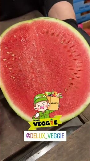 “Garmi me thandak ka king – Delux Veggie Watermelon 🍉👑” #delux #fruit #fruit