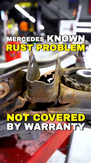 603 MTech Autowerks on Instagram: "This 2015 C300 with 120k came in with a completely rotted rear subframe. The crazy part? Older models with the exact same problem are covered by Mercedes but this one isn’t. We’ll show you what it looks like when the subframe fails, and the work it takes to replace it. Just because the car looks great on the outside doesn’t mean it’s safe underneath. Always make sure your subframes are inspected at every service, and consider protecting them before it’s too lat