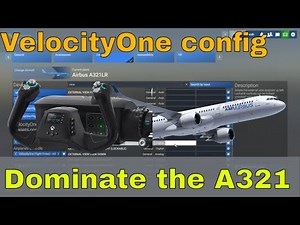 EASY A321 Button Setup Guide for Velocity One That Actually Works for MSFS2024!