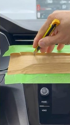 Wood-Style Cockpit Wrap – Full Interior Change