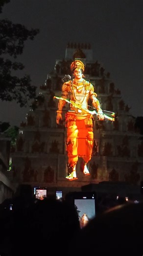 laser light show jay shree hanuman part- 2