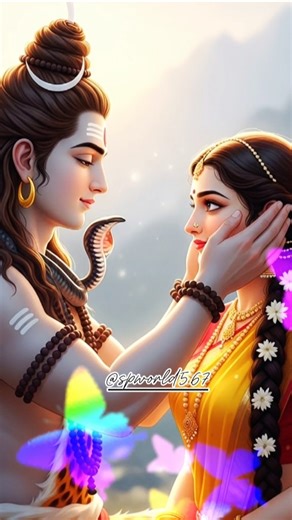 Tujhe Na Dekhu Toh |Mahadev shorts video|🤞#shorts #viralshorts #mahadev #love #song #shivparvati