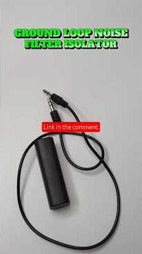 Ground Loop Noise Isolator #noiseisolator #ground #staticnoise #soundquality #soundqualitycaraudio