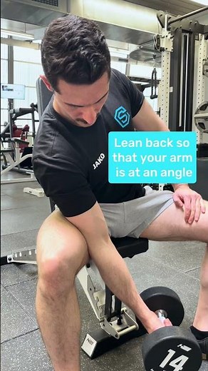 How to do a DB Concentration Curl