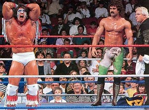 The Two Ultimate Warriors and 4 Other Imposter Wrestlers