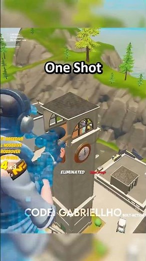 One Shot Tilted Map Code! 🎯