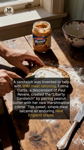 107K views · 1.4K reactions | The sweet and sticky history of the New England classic, the Fluffernutter. | The History Page | Facebook