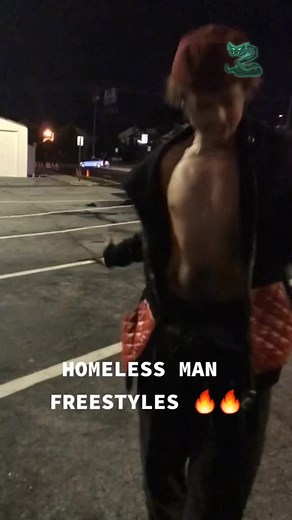 Freestyle by a Homeless Rapper