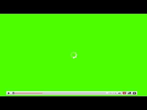 Youtube Loading Page - Green Screen Animation