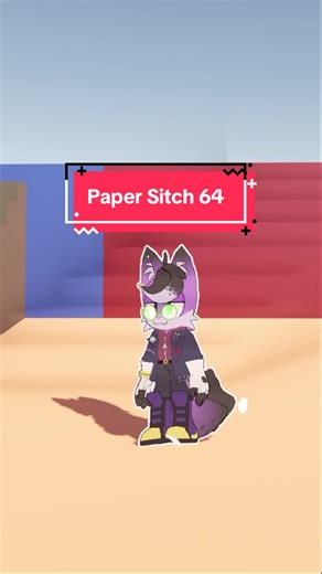Hey Morty, I turned myself into paper! #furry #vrchat #sonicoc #furrystreamer #sonic